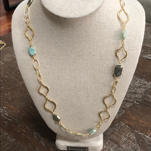 Stella & Dot Arabesque link chain - Picture 2 of 3